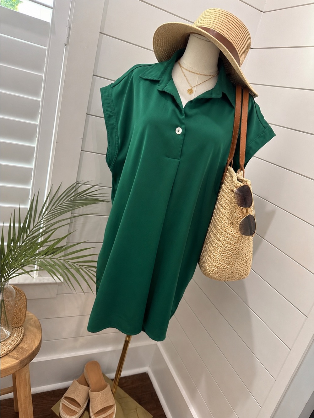 Entro Emerald Green Dress
